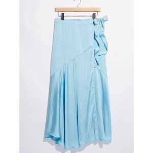 NWT Free People So Silky Wrap Half Slip / Mist